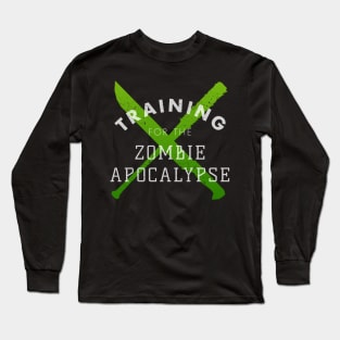 Training: Zombies Long Sleeve T-Shirt